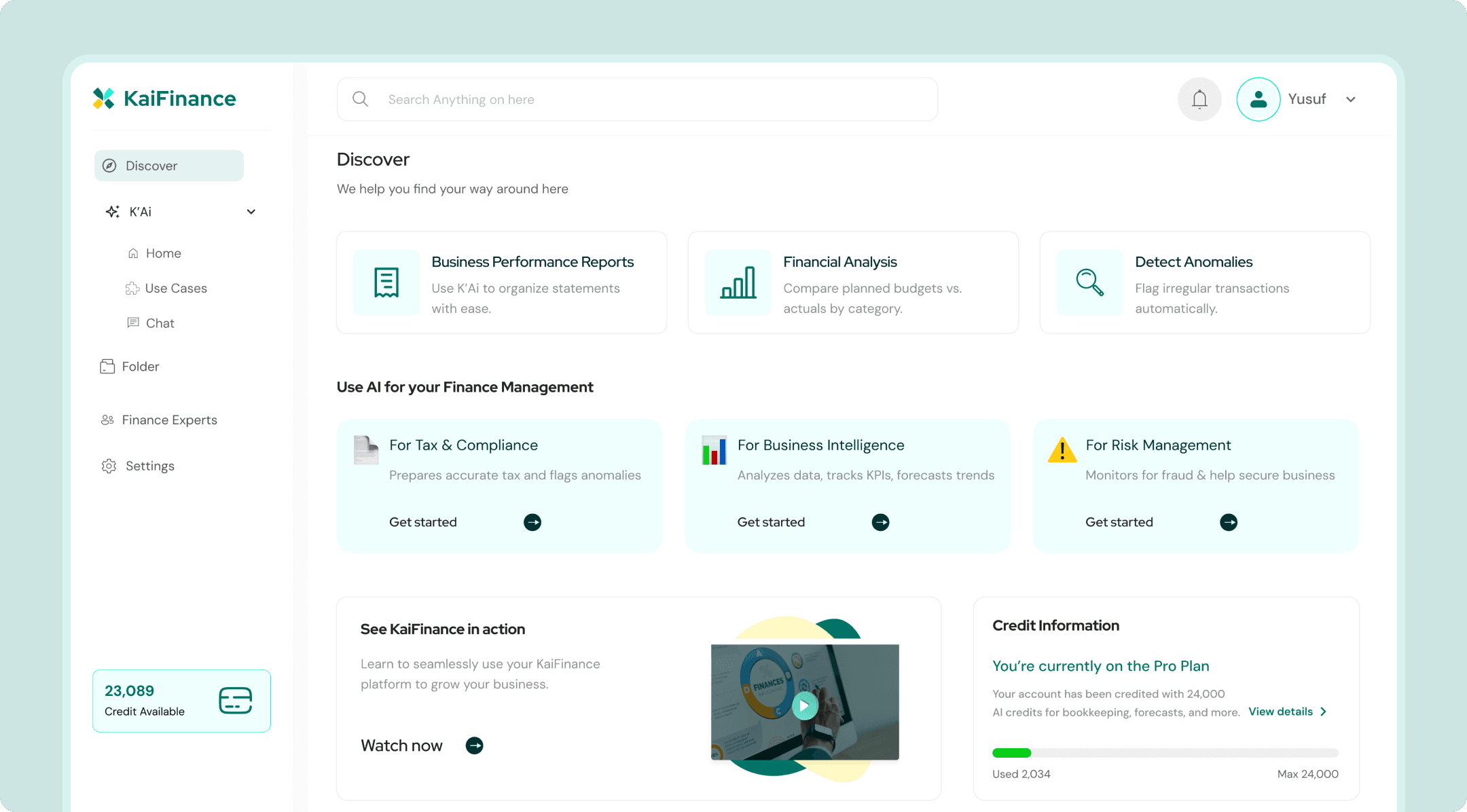 AI-powered financial tasks