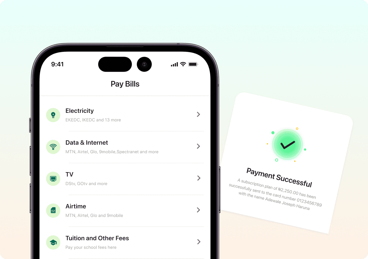 In-App Bill Payments